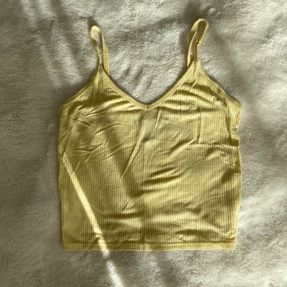 Yellow tank